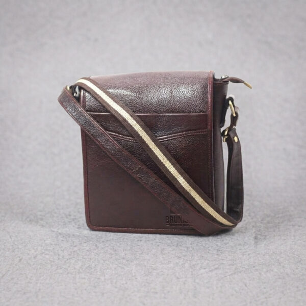 Urban Classic Genuine Leather Crossbody Bag – Brown